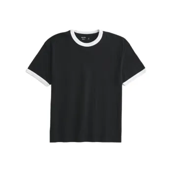 Hollister T-Shirts Men Black