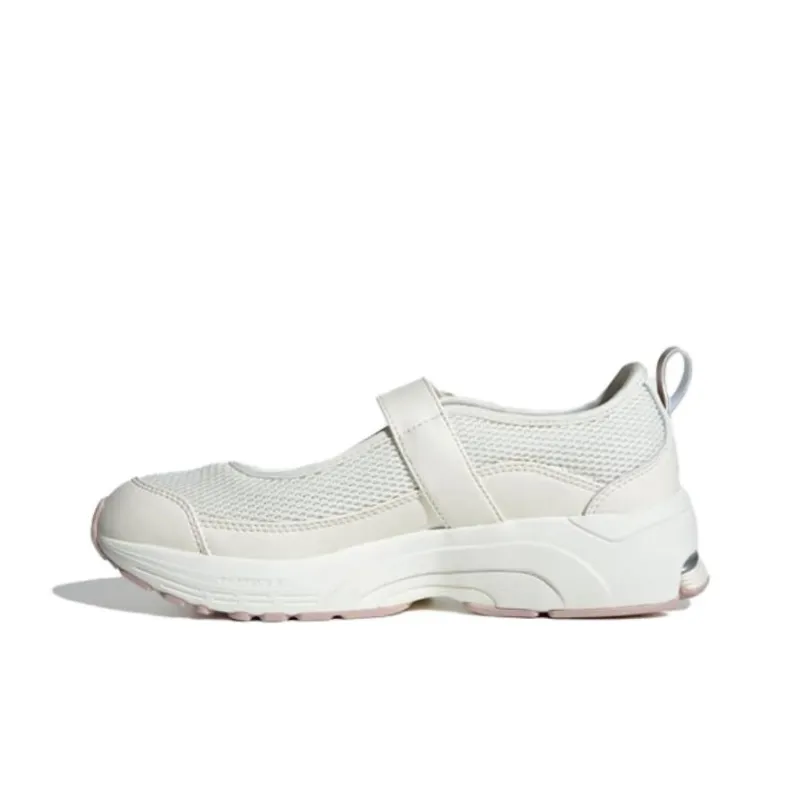 Adidas Anti Slip Wear Resistant Low Top Casual Running Shoes Women's White-1