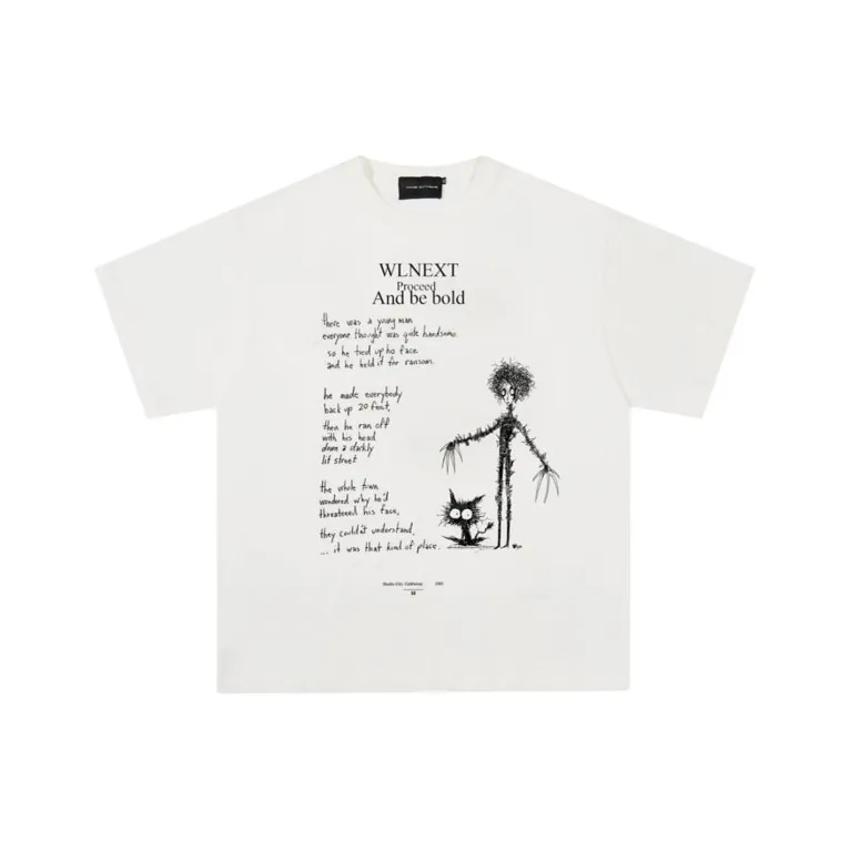 WLNEXT T-Shirts Unisex White-0