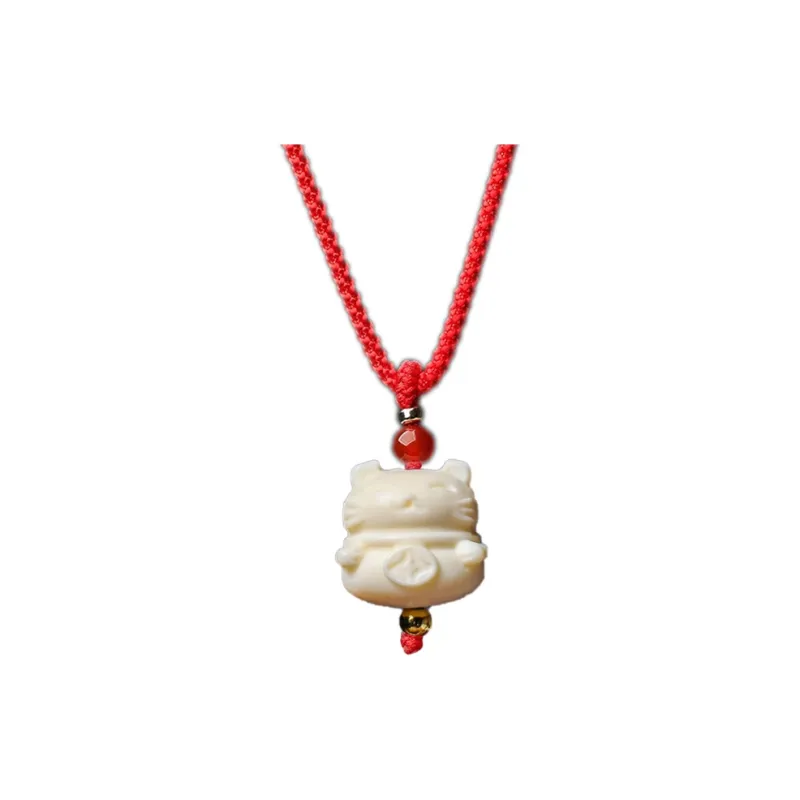 XUWU Ivory Nut Necklaces Unisex-5