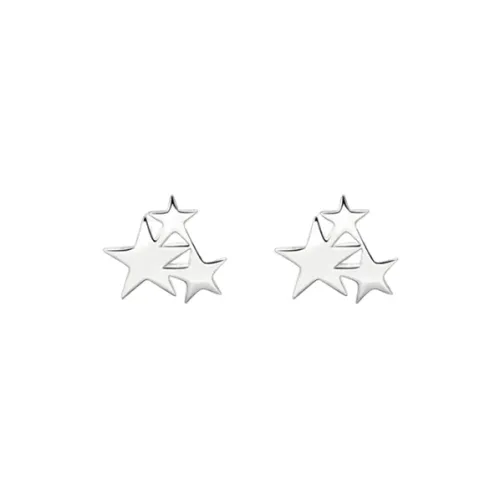 Universe Search S925 Silver Stud Earrings Women's