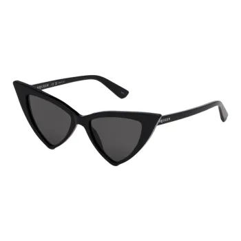 Alexander McQueen Acetate Enamel Cat Eye Sunglasses Women's Black