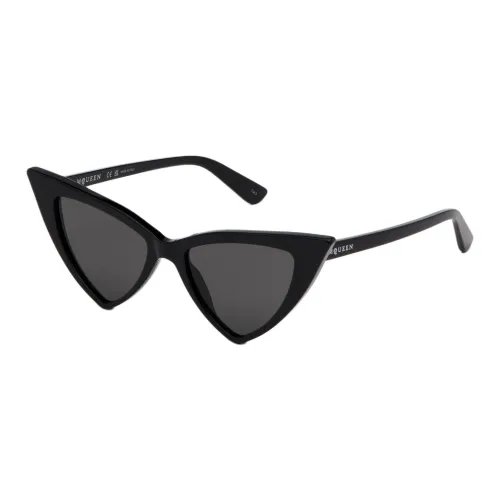 Alexander McQueen Acetate Enamel Cat Eye Sunglasses Women's Black
