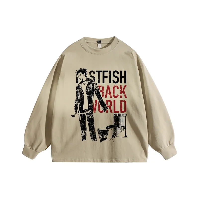 FASTFISH T-Shirt Unisex Dark Gray-3