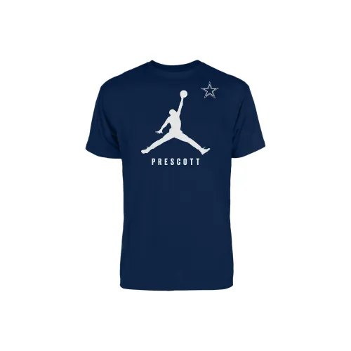Jordan NFL Dallas Cowboys D4K Dak Prescott T-Shirt Men's Marine Blue