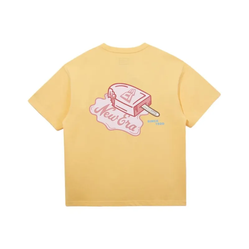 New Era T Shirts Unisex Yellow-0