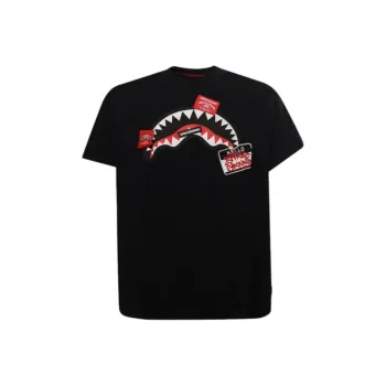 SPRAYGROUND Patch Detailed Crewneck T Shirt
