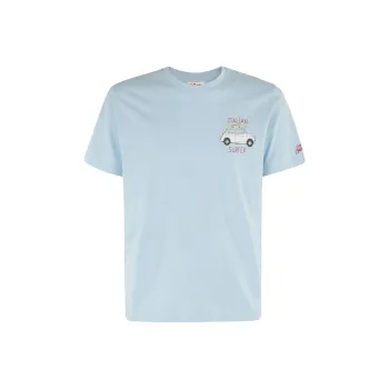 MC2 Saint Barth X Fiat© 500 Spiaggina print T shirt