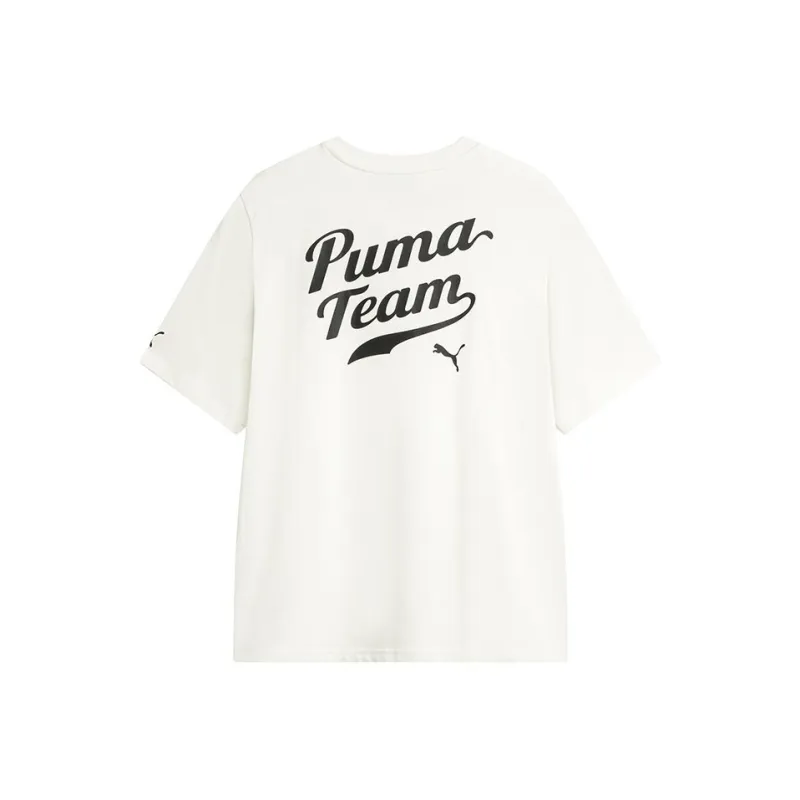 PUMA T Shirts Unisex White-0
