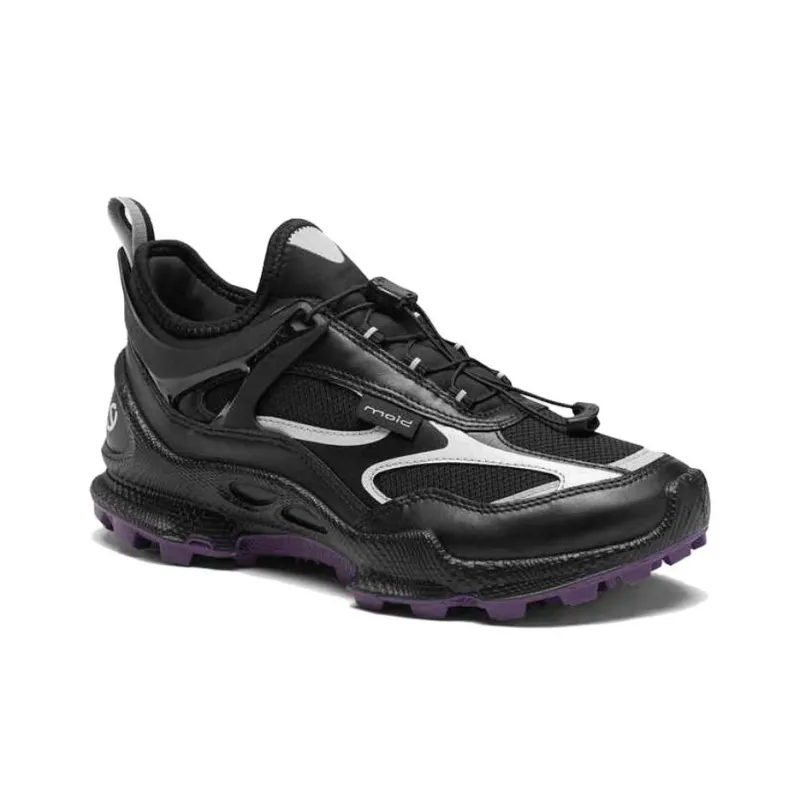 Ecco Biom C Trail Low-Top Hiking Shoes Women's Black Purple-1