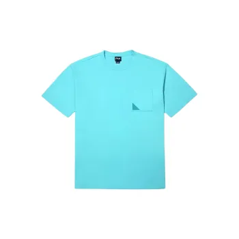 FILA T Shirts Unisex Aqua Blue