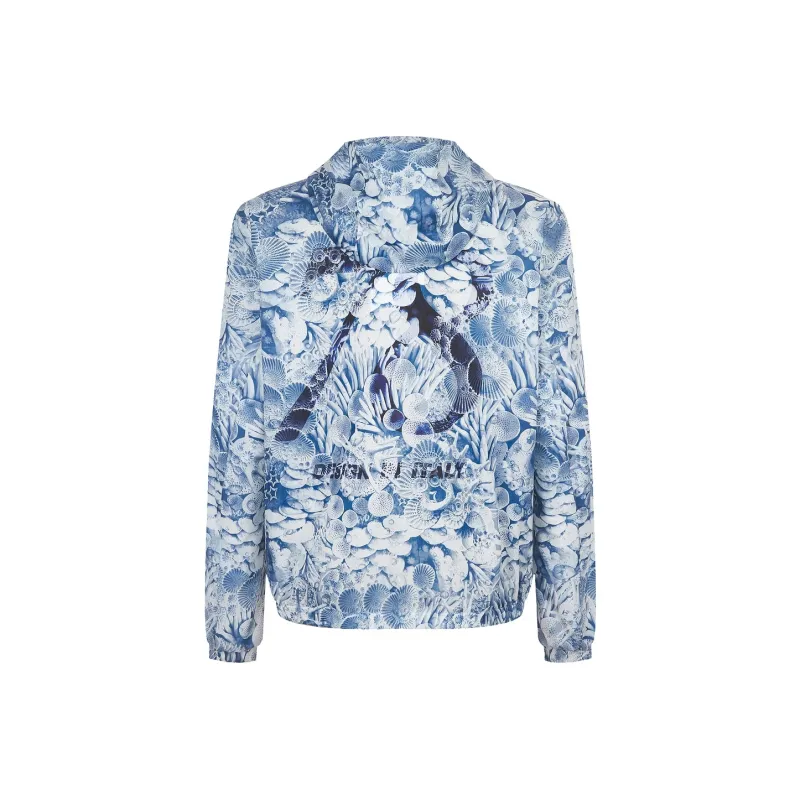 FERRE Jacket Men's Blue Pattern-1