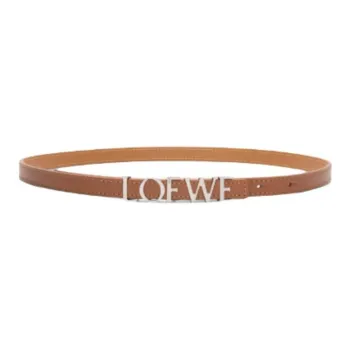 LOEWE Logo Lettering Buckle Belt