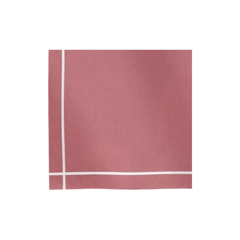 HERMES Cotton Silk Scarves Women's Red-2