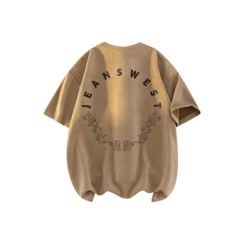 JEANSWEST T-Shirt Unisex Gray Purple-12