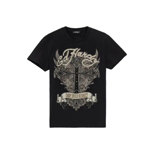 Ed Hardy SS24 T Shirt Men's Black
