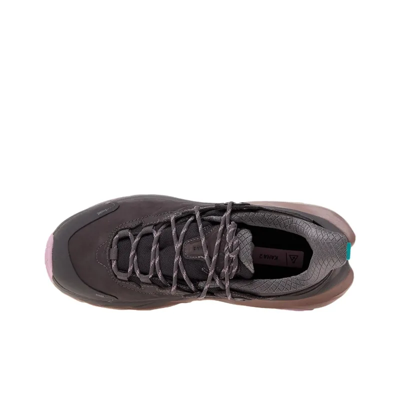 HOKA ONE ONE Kaha 2 Waterproof And Breathable Lightweight Low Top Outdoor Shoes Women's Umber-2