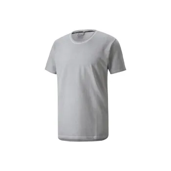 PUMA T Shirts Men Light Gray