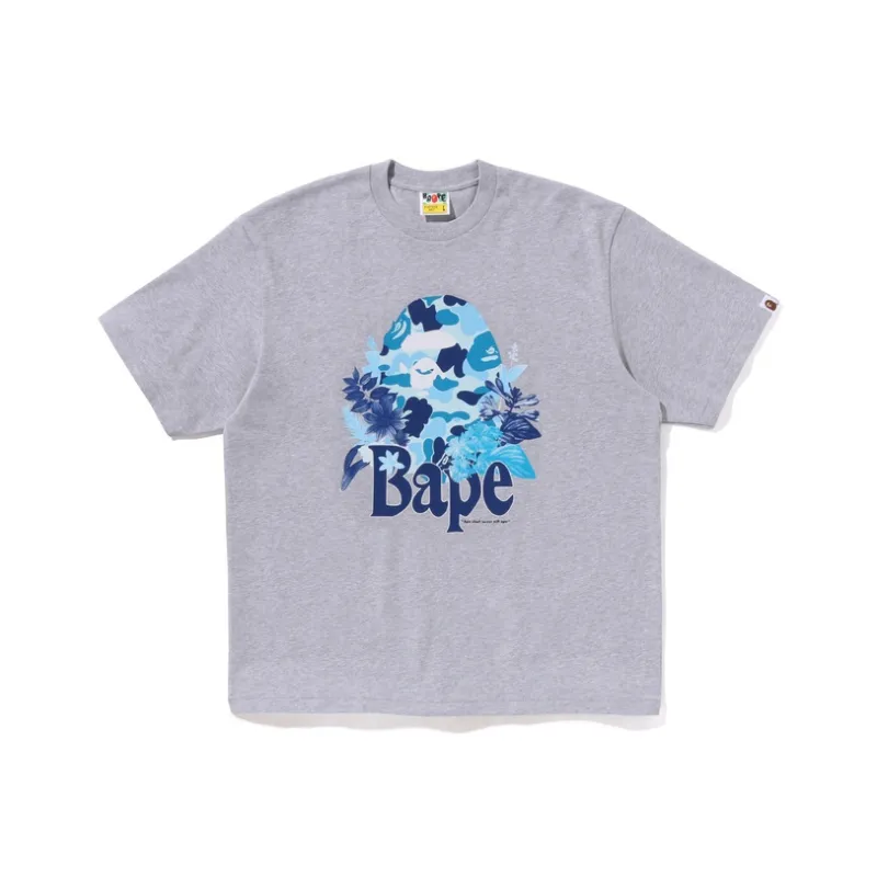 Bape Flora Big Ape Head Relaxed Fit Tee-1