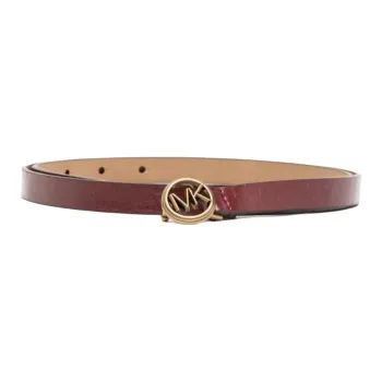 MICHAEL KORS Logo Charm Belt