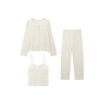 Sleeping Beauty Pajama Set Women's Ivory