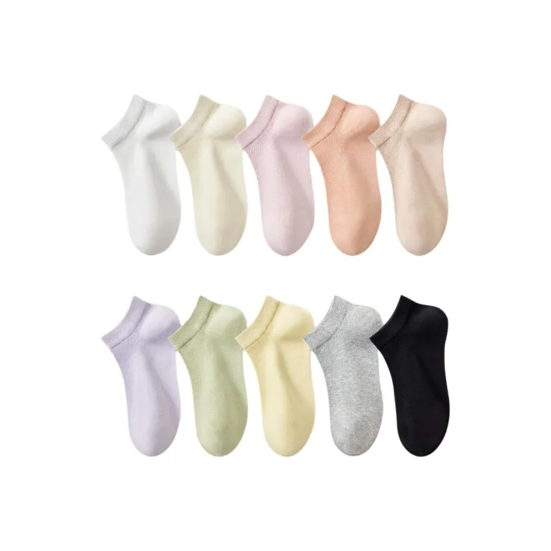 Temooues Ankle Socks Women's Combo Set-10