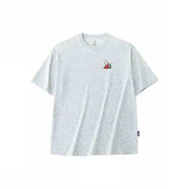 CHAOJIANTA x DALISHUISHOU LIANMINGKUAN T Shirt Unisex Gray Heather Gray-0