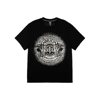 TCH T Shirt Unisex Black Base With Silver Logo
