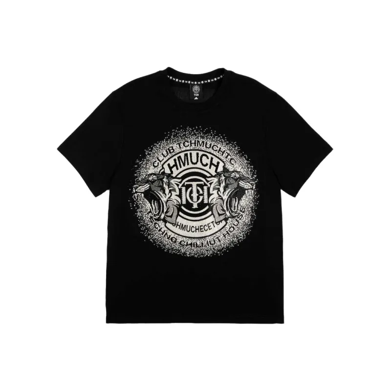 TCH T-Shirt Unisex Black Base With Silver Logo-0
