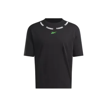 Reebok PLEASURES Collaboration SS24 T-Shirt Unisex Black