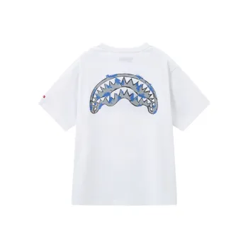 SPRAYGROUND Crew Neck Short Sleeved T Shirts Unisex