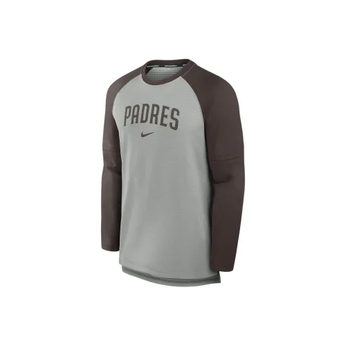 Nike San Diego Padres Authentic Collection Game Time Men's Nike Breathe Mlb Long Sleeve T Shirt