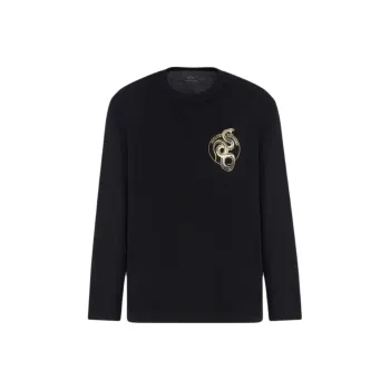 ARMANI EXCHANGEAE SS25 T Shirt Men's Black
