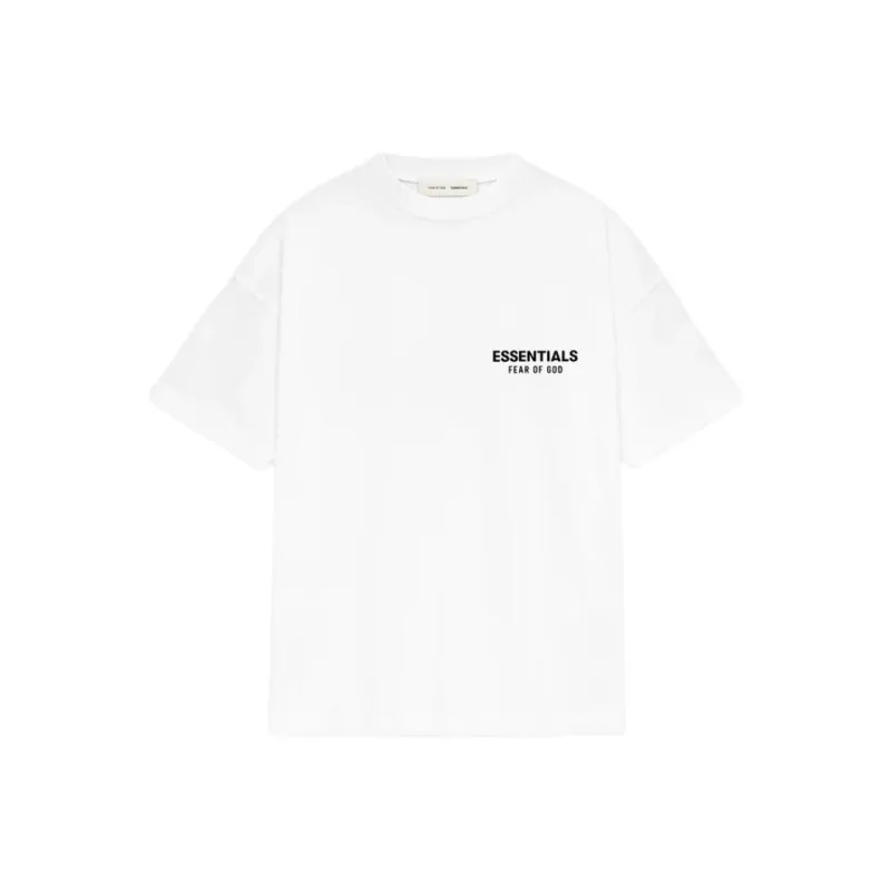 Fear Of God Essentials Logo printed T shirt-1