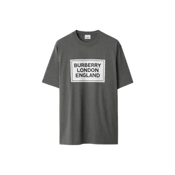 Burberry T Shirt Men's Dark Gray