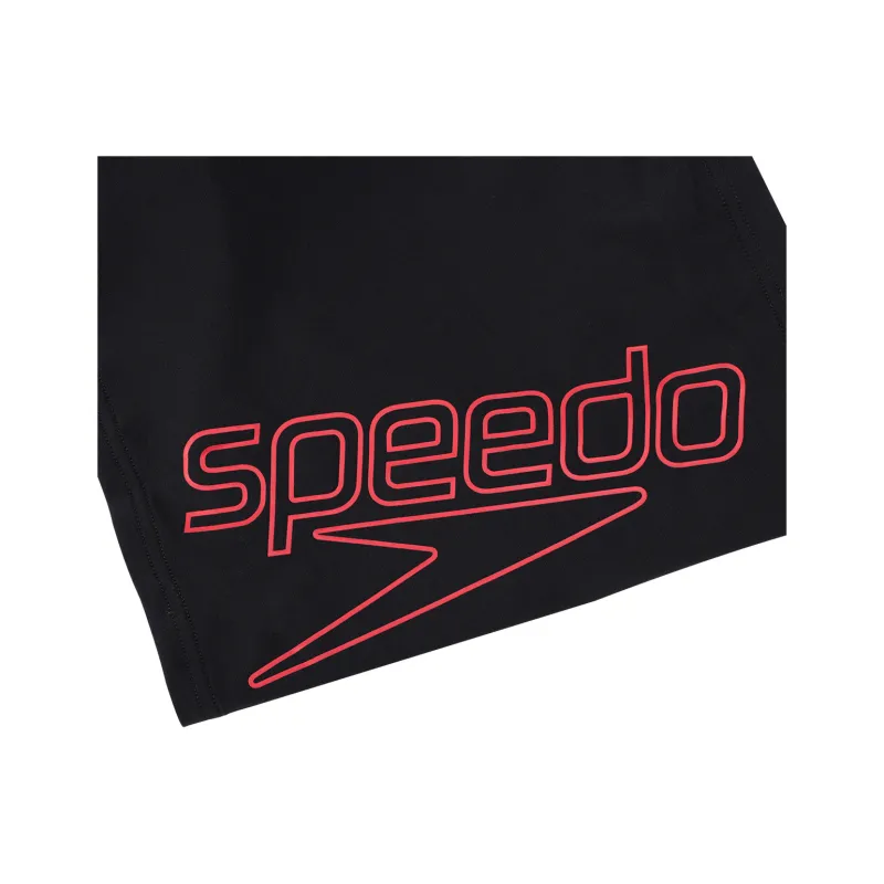 Speedo Swimming Shorts Men Black Red-3