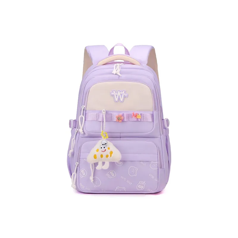 JIANGLIDA Nylon Fabric Student Bag Women's Multicolor-12