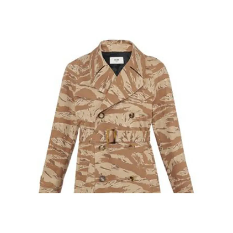 CELINE Trench Coat Men's Light Brown-3
