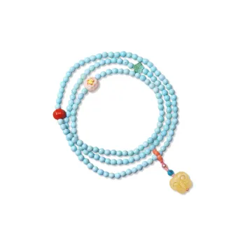 Xiangyan Turquoise Fine Jade Bracelets Unisex