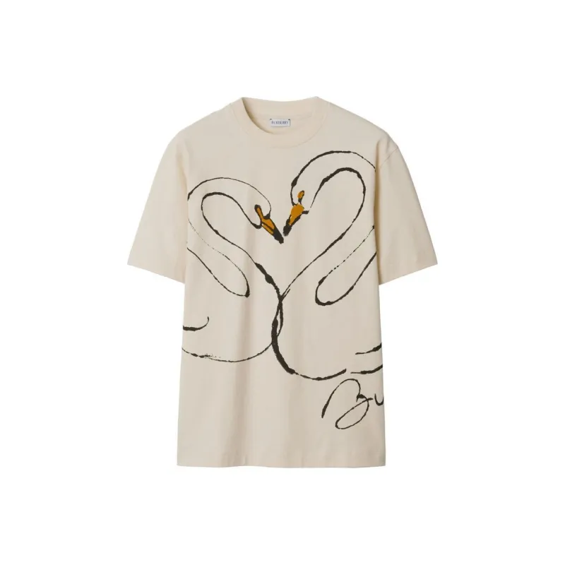 Burberry T Shirt Men's Almond Beige-0