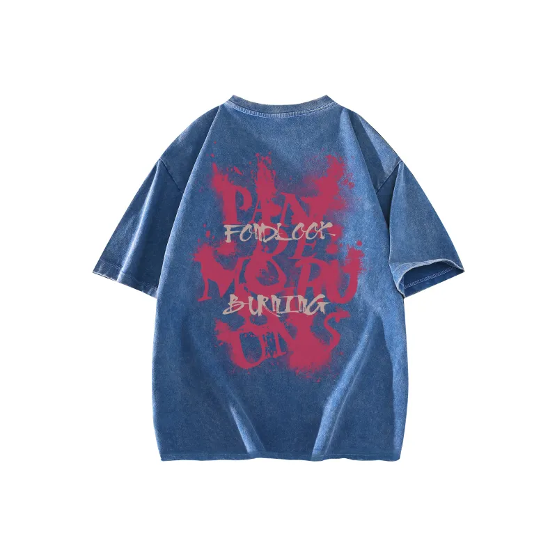 FONDLOOK T Shirt Unisex Black Gray Color-10