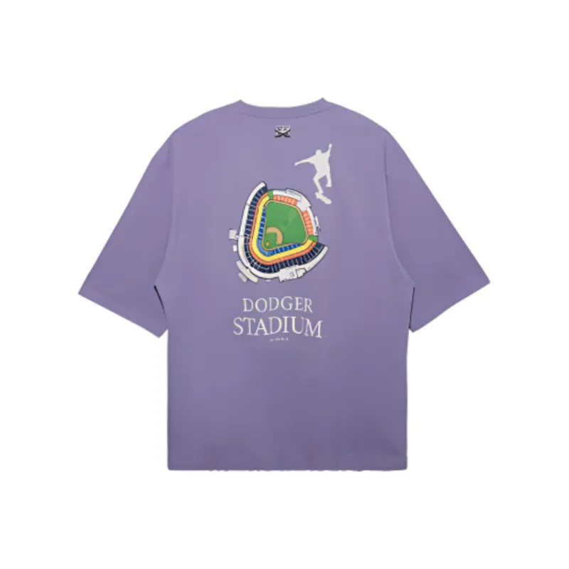 New Era x MLB T-Shirt Unisex Purple-0