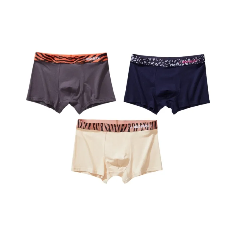 Qiao Ni Tong Underpants Men's 3 Pack-6