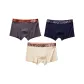 Dark Gray+Navy Blue+Beige Apricot (3 Pack)