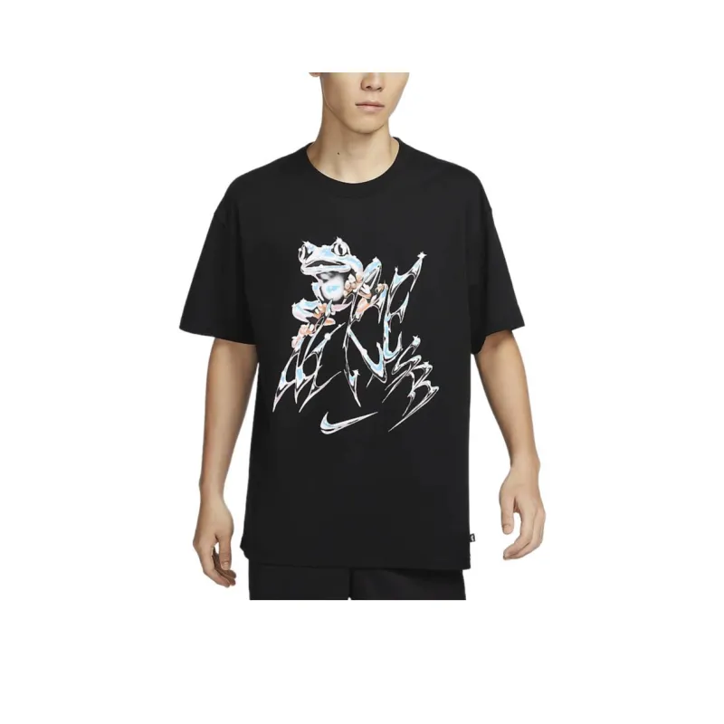 Nike T Shirts Men Black-0