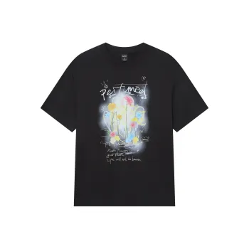Cabbeen T Shirt Men's Coal Black 01