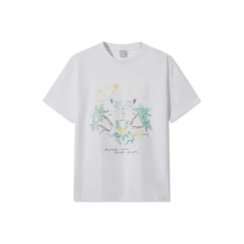 Cabbeen T Shirts Men Ecru 12