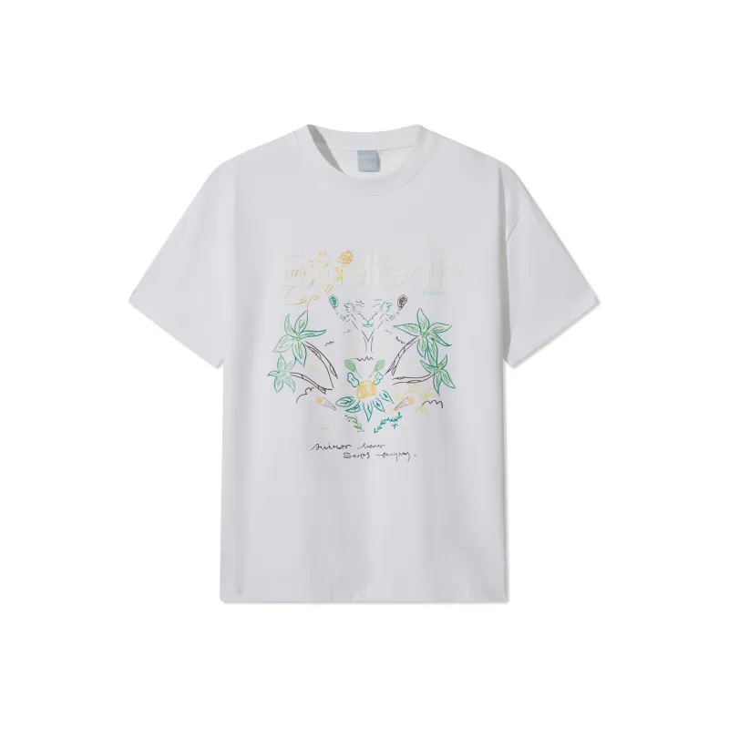 Cabbeen T Shirts Men Ecru 12-0