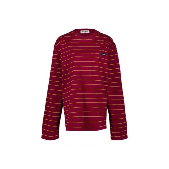 MIU MIU Long sleeved Cotton T shirt