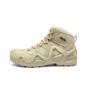 Hungo Slip Resistant Water Resistant Support Mid Top Hiking Shoes Men's Khaki